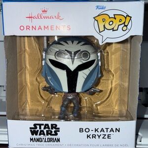 Hallmark Funko Pop! Bo-Katan Kryze Ornament - Blue and Gray
